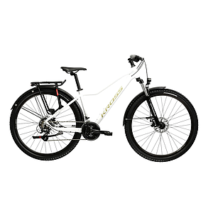 KROSS LEA 2.0 EQ 27" WHEEL (17")WHITE/GOLD/GLOSSY