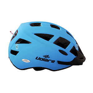 VOLARE BLUE HELMET WITH LIGHT  M (54-58)