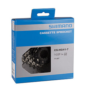 SHIMANO HG41 7 SPEED CASSETTE 11-28T