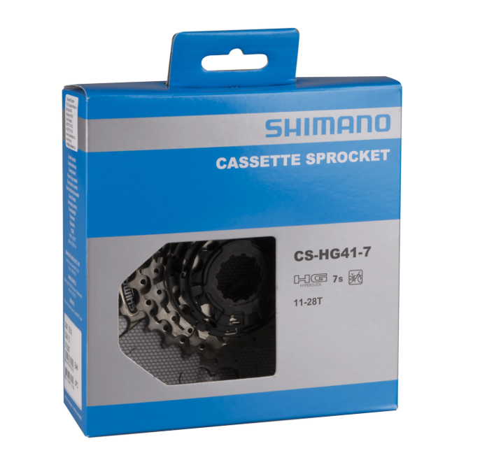 SHIMANO HG41 7 SPEED CASSETTE 11-28T
