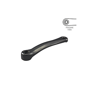 LEFT HAND COTTERLESS CRANK BLACK 170mm