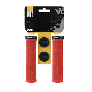 WAG LOOP LOCK ON GRIP 130mm,RED
