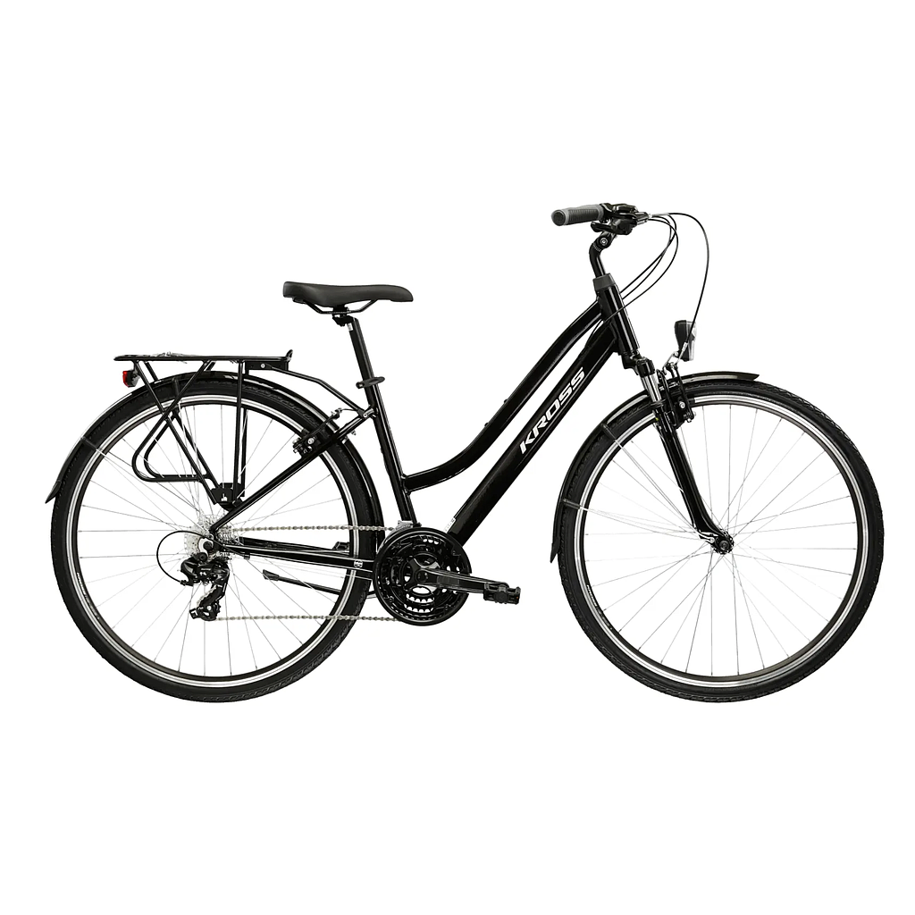 KROSS TRANS 1.0 D LADY'S BLACK/SILVER 15"