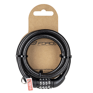 FORCE S8/1200mm COMBINATION LOCK 120CM X 8 mm WITHOUT BRACKET.