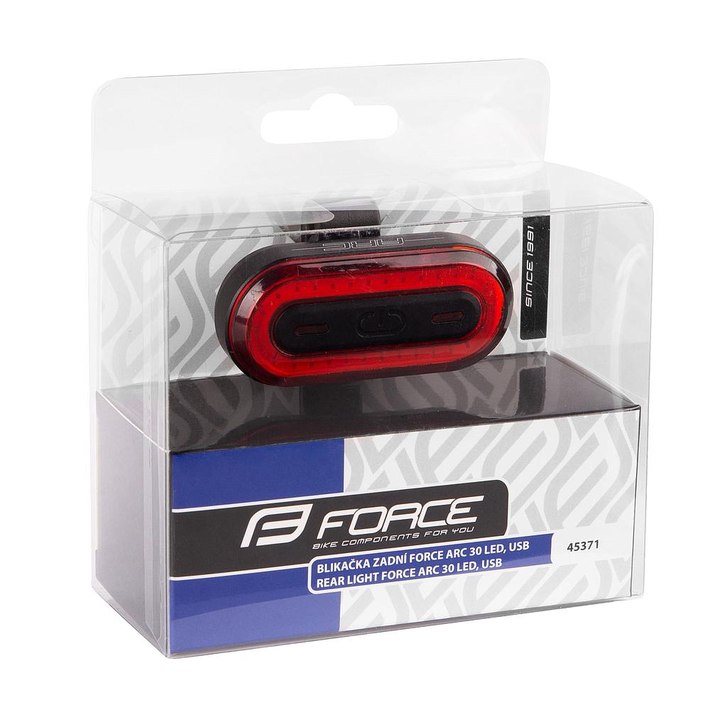FORCE ARC 40LM USB, REAR LIGHT.