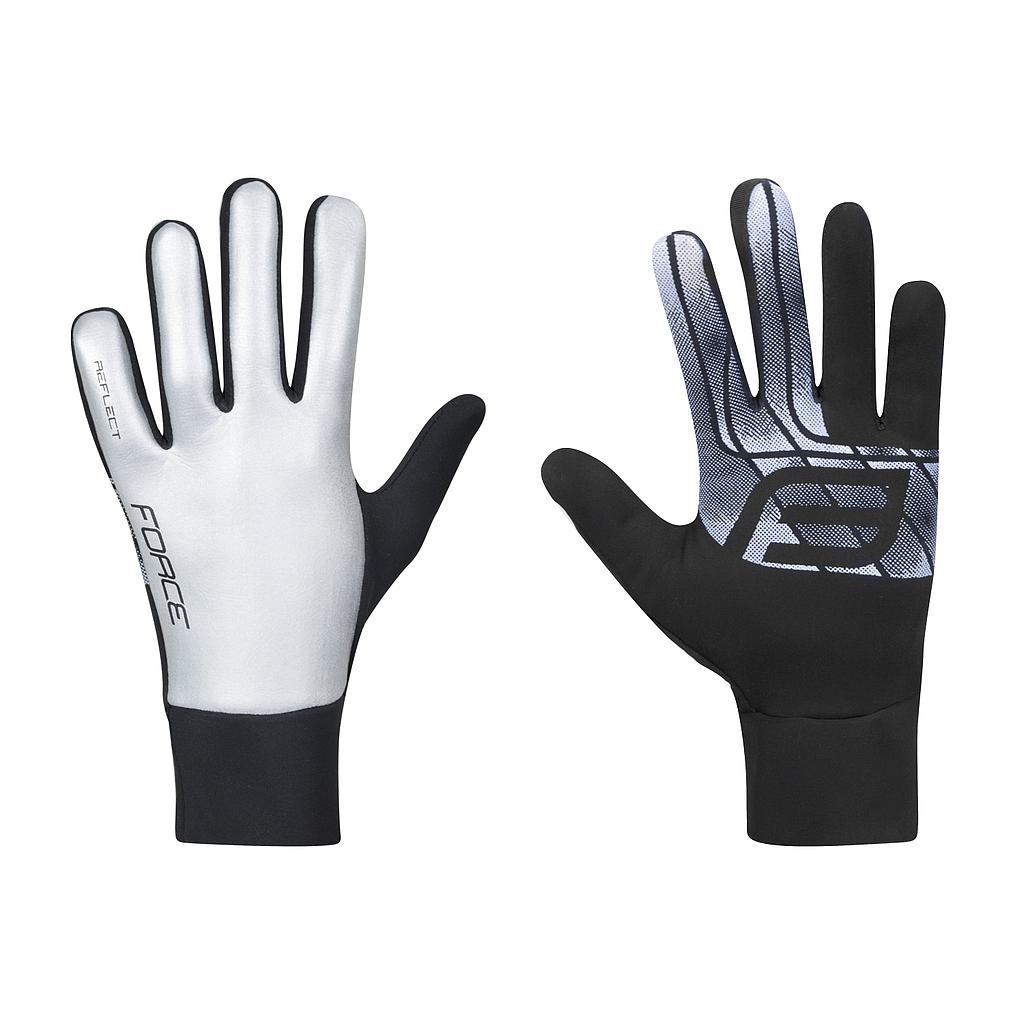 **FORCE REFLECT GLOVES, REFLECTIVE LARGE