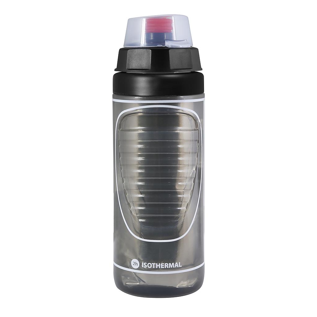 FORCE HEAT 0,5 L, THERMO BOTTLE , BLACK-GREY