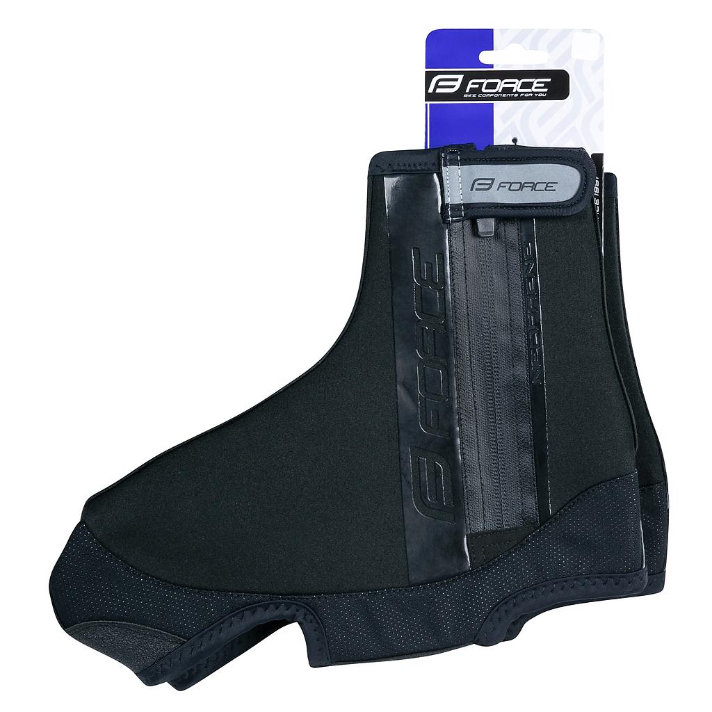 **FORCE NEOPRENE, SHOE COVERS LARGE BLACK